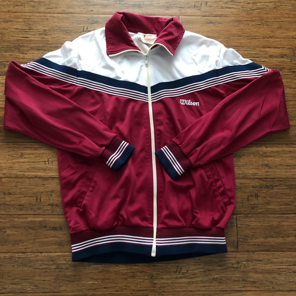 Vintage Wilson track jacket